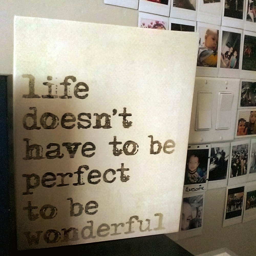 Inspirational Quote Canvas